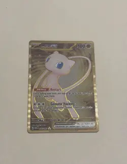 Mew EX Metal Card 205/165 Scarlet & Violet 151 Series NM Condition - Image 1