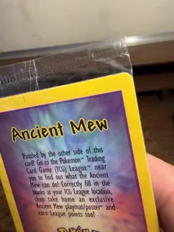 Pokemon Ancient Mew Factory Sealed Promo Pokemon 2000 Movie Pokemon Card Mew - Image 3