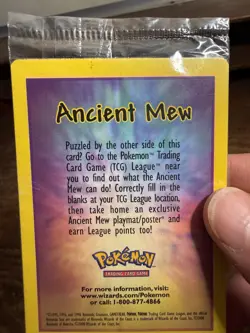 Pokemon Ancient Mew Factory Sealed Promo Pokemon 2000 Movie Pokemon Card Mew - Image 5