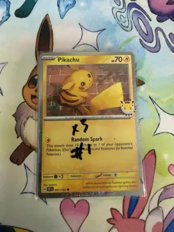 Pikachu 051/162 2026 Pokemon Day 30th Anniversary Promo Lot Of 3 - Image 3