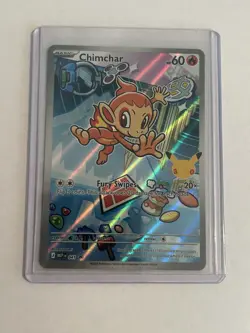 Chimchar 041 PROMO BLACK STAR HOLO FIRST PARTNER ILLUSTRATION Pokemon English EN - Image 1