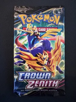 Crown Zenith Pokemon TCG Booster Pack Sealed - Image 1