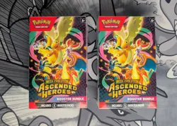 Pokemon TCG Ascended Heroes Booster Bundle Sealed Lot x2 - Image 1