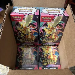 Pokemon TCG Ascended Heroes Booster Bundle - (Lot of 4x) Sealed- Quick ✈ - Image 1