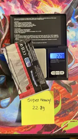 Very Heavy 22.8g! Pokemon Prismatic Evolutions Booster Pack Sealed! God Pack!U - Image 2