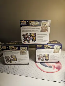 Pokemon Surging Sparks ETB Sealed. set of 3 - Image 3
