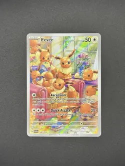 Eevee 188/167 IR Illustration Rare Full Art Pokemon Twilight Masquerade - Image 1