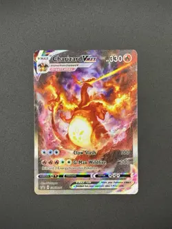 Pokemon TCG Charizard VMAX SWSH261 Full Art Ultra Rare Black Star Promo - Image 1