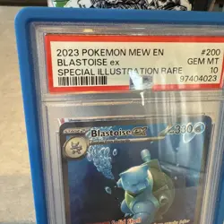 2023 Pokemon SV 151 EN Blastoise Ex Special Illustration Rare #200 PSA 10 - Image 3