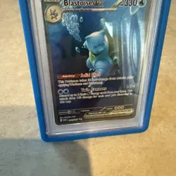 2023 Pokemon SV 151 EN Blastoise Ex Special Illustration Rare #200 PSA 10 - Image 4