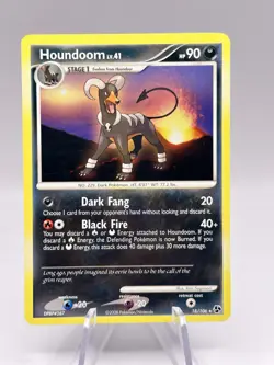 Houndoom 18/106 Great Encounters Pokemon MP - Image 1