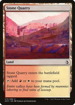 Stone Quarry - Near Mint MTG Amonkhet - Image 1
