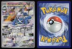 Metagross 178/162 Illustration Rare Temporal Forces Pokemon NM - Image 3