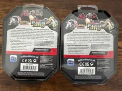 Pokemon Scarlet & Violet Paldean Fates Charizard EX Tin - 2 Total - Image 3