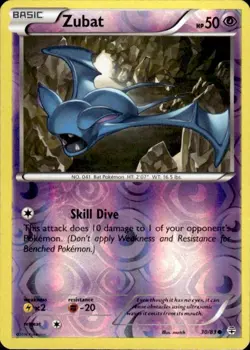 Pokemon Reverse Holo Zubat Generations 30/83 LP - Image 1