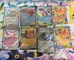 Pokemon TCG Ascended Hero’s Lot Of 9 Ex’s NM - Image 1