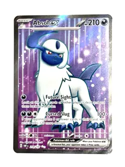 Absol EX 214/197 Alt Art Obsidean Flames Pokemon TCG Holo - Image 1