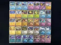 2025 Pokemon S-Chinese 151C Pikachu Mew Ball Holo RR Full Set 1-151 Lot*151 TU82 - Image 3