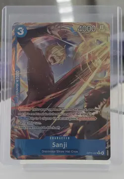 One Piece TCG Sanji OP15-047 R - Alt Art - Adventure on Kami's Island - NM - Image 3