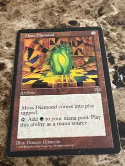 MOSS DIAMOND Magic the Gathering MTG Mirage MP - Image 1