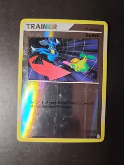 Pokemon Card - Switch Secret Wonders 128/132 Uncommon Reverse Holo - Image 1