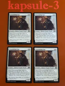 4x Unassuming Sage | Wilds of Eldraine | MTG Magic Cards - Image 1