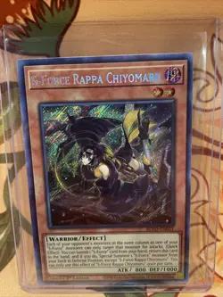Yu-Gi-Oh! TCG S-Force Rappa Chiyomaru Blazing Vortex BLVO-EN011 1st Edition Card - Image 1