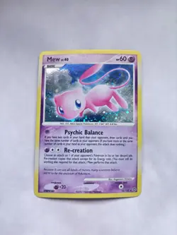 Pokemon TCG Mew 15/132 Secret Wonders Holo Card LP/NM Condition - Image 1