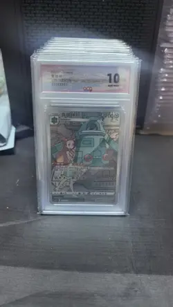 GRADE 10 N-1 2023 PTCG Pokemon Card S-Chinese cs3aC 129/125 CHR Bronzong - Image 1