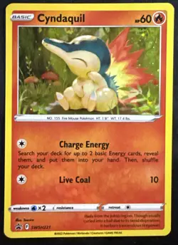 Cyndaquil - Promo SWSH: Sword & Shield Promo Cards SWSH221 NM Holo - Image 1
