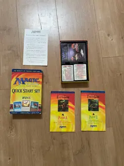 Magic The Gathering MTG Quick Start Set Rivals Vintage 1996 Complete - Image 2