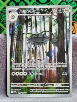 POKEMON - FERROTHORN - 149/086 - ILLUSTRATION RARE - S&V WHITE FLARE - BRAND NEW - Image 1