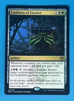 MTG Cauldron of Essence Secrets of Strixhaven Regular - Image 1