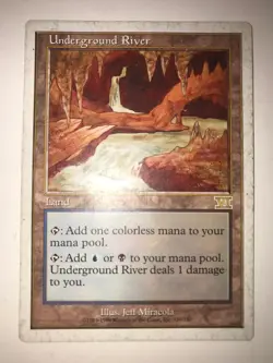 Underground River Classic Sixth Edition MTG - Image 1