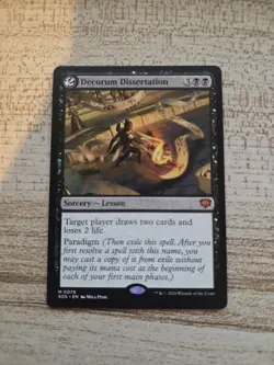 Decorum Dissertation Secrets of Strixhaven Regular - Image 1