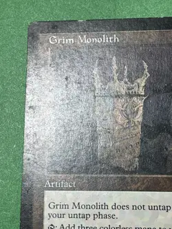 **Grim Monolith** ~Urza's Legacy~ MTG: Magic the Gathering, Heavy Play (HP) - Image 5