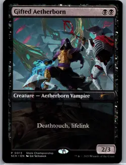 Gifted Aetherborn P Game Day & Store Championship Promos 13 NM Normal - Image 1