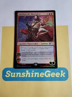 Sarkhan the Masterless (Stained Glass) Secret Lair Drop Foil - Image 1