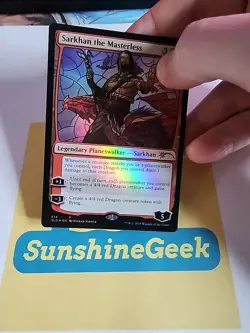 Sarkhan the Masterless (Stained Glass) Secret Lair Drop Foil - Image 2