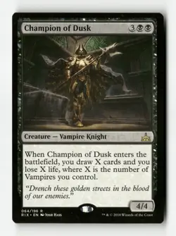 Champion of Dusk - #64 - Non Foil - MTG - Near Mint - Image 1