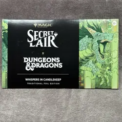MTG Secret Lair x Dungeons & Dragons Whispers in Candlekeep Foil SLD New Sealed - Image 1