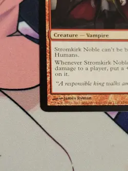 C4034 MAGIC MTG INNISTRAD STORMKIRK NOBLE #164 LP RARE - Image 4