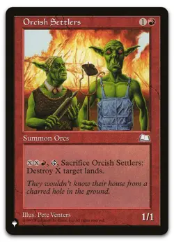 Orcish Settlers (NM) List Reprints LIST LIST Magic MTG - Image 1
