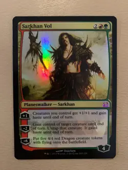 MTG - Sarkhan Vol FOIL - Modern Masters - LP - Image 1