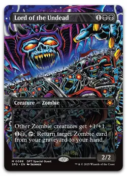 Lord of the Undead (Borderless) #88 (NM) Special Guests SPG Magic MTG - Image 1