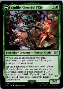 Vanille, Cheerful l'Cie U FINAL FANTASY 211 NM Magic - Image 1