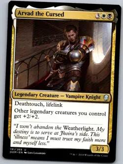 Arvad the Cursed U Commander: Dominaria United 141 LP - Image 1