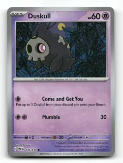Duskull (Poke Ball Pattern) 035/131 - SV: Prismatic Evolutions - Pokemon NM/M - Image 1