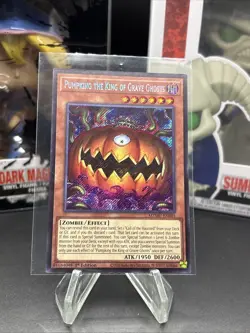 Yu-Gi-Oh! Pumpking the King of Grave Ghosts, Secret Rare, MZMU-EN001 - Image 2