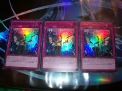 3x Infinite Impermanence 1st Edition Ultra Rare RA05-EN140 Yu-Gi-Oh! - Image 1